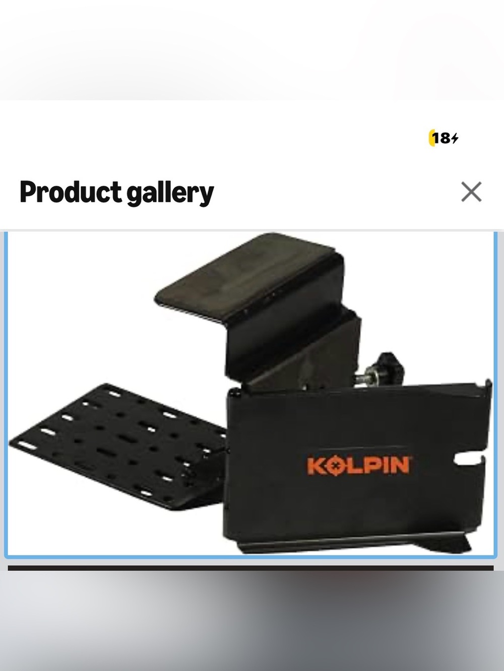 New Open Box Kolpin ATV Chainsaw Mount - 20044